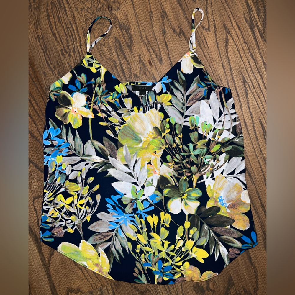 J.Crew Floral Tank‎